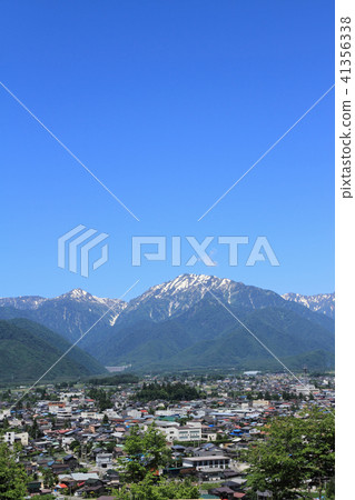 長野縣大豆町,初夏的北阿爾卑斯山腳下 長野縣大豆町,初夏的北阿爾卑斯山腳下 41356338