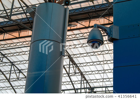 Video surveillance system at the station.  41356641