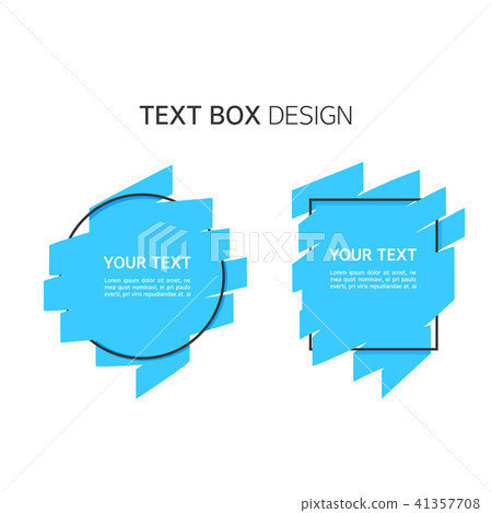 Brush text box - Stock Illustration [41357708] - PIXTA