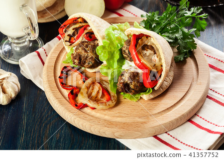 Tasty kofta kebab Tasty kofta kebab 41357752