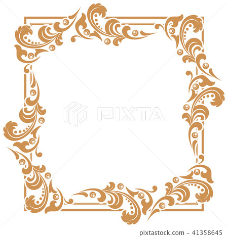 Decorative frame Elegant vector element for design 41358645