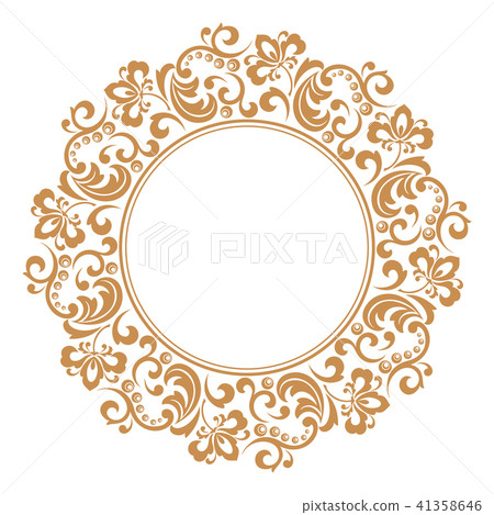 Decorative frame Elegant vector element for design 41358646