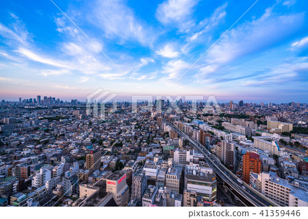 “東京都”東京的黃昏 41359446