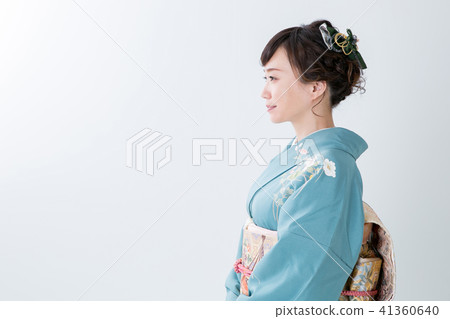 和服的女人（微笑） 41360640