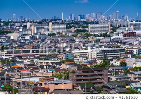 “東京都”新宿副都心中心和住宅區 41361610