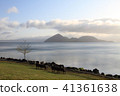 View of Lake Toya, Hokkaido, Japan 41361638