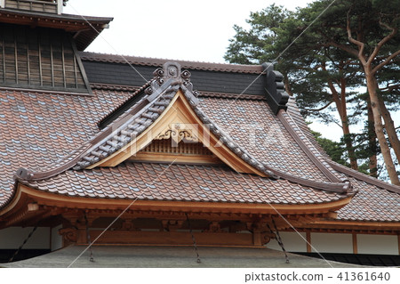 Japanese architecture in Wulingguo, Hokkaido, Japan Japanese architecture in Wulingguo, Hokkaido, Japan 41361640
