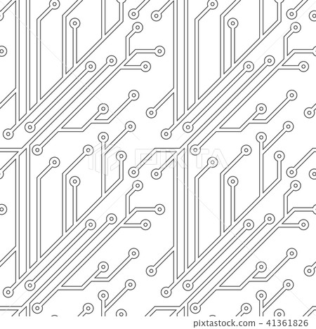 Vector seamless pattern - Stock Illustration [41361826] - PIXTA
