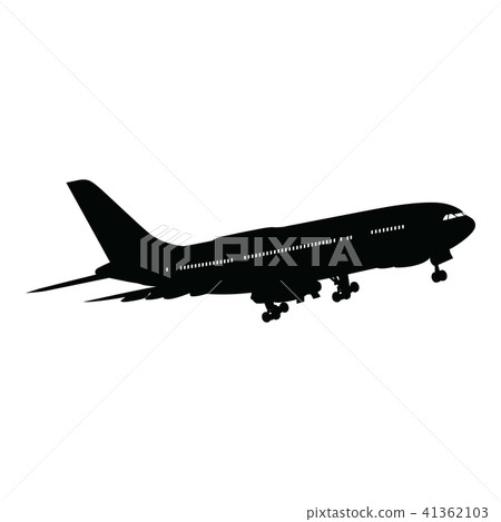 Airplane silhouette 41362103