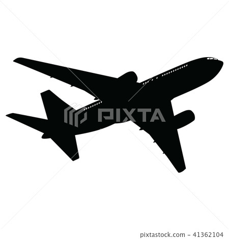 Airplane silhouette 41362104