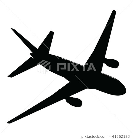 Airplane silhouette 41362123