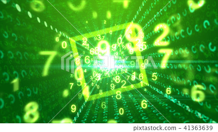 Abstract rhomboid pipeline with numbers Abstract rhomboid pipeline with numbers 41363639