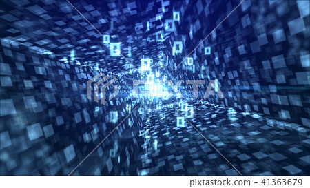 Abstract lozenge looking blue background 41363679