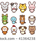 Illustration / Animals / Zodiac signs 02 41364238
