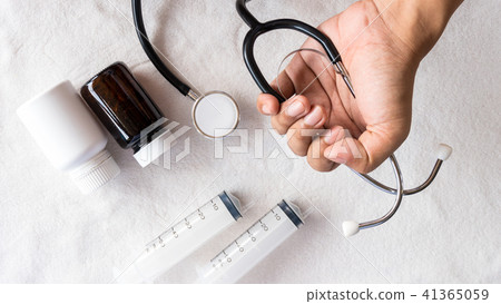 equipment for support people sick with stethoscope equipment for support people sick with stethoscope 41365059