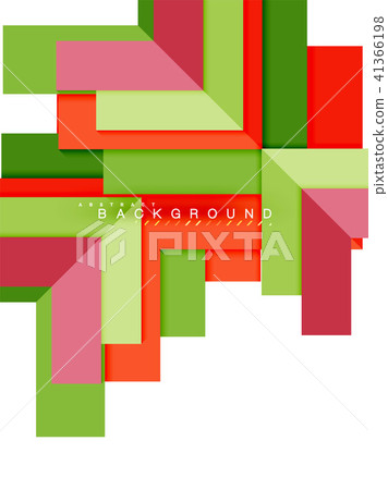 Multicolored abstract geometric shapes, geometry background for web banner 41366198