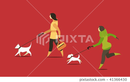 Girl on a walk 41366430