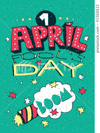 1 April Fools Day greeting card 41368815
