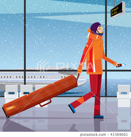 Trip to the ski resort 41369081