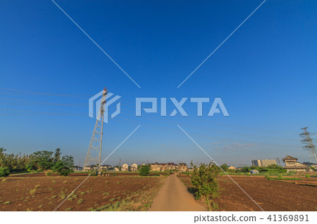 Yotsukaido市的領域的風景在春天早晨 Yotsukaido市的領域的風景在春天早晨 41369891