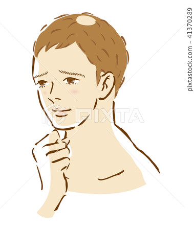 男性禿頭髮頭髮麻煩 男性禿頭髮頭髮麻煩 41370289