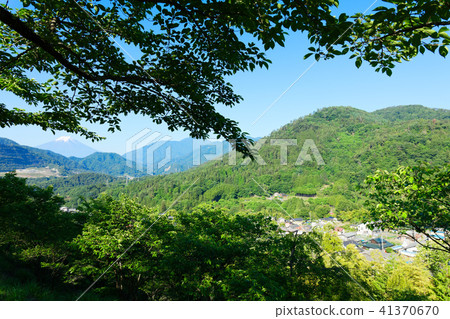 Mount Mt. Ise mountain views Mt. Fuji early in the morning Mount Mt. Ise mountain views Mt. Fuji early in the morning 41370670
