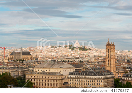 cityscape Mont Matre , Paris, France 41370877