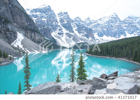 班夫國家公園夢蓮湖和十峰 班夫國家公園夢蓮湖和十峰 41371017