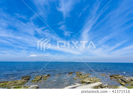 Blue sky and sea Blue sky and sea 41371518