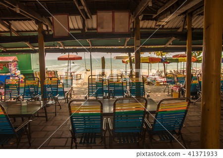 beach bar in ochheuteal beach. Cambodia beach bar in ochheuteal beach. Cambodia 41371933