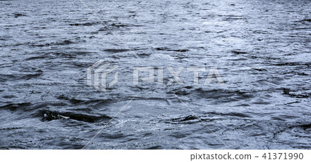 background - river water on a cloudy day 41371990