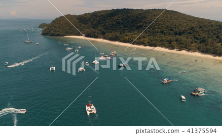 Island KO-HE in Thailand, shooting from a quadrocopter. Island KO-HE in Thailand, shooting from a quadrocopter. 41375594