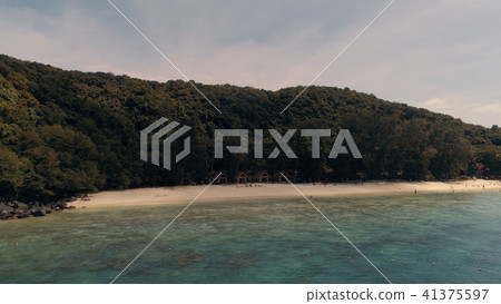 Island KO-HE in Thailand, shooting from a quadrocopter. Island KO-HE in Thailand, shooting from a quadrocopter. 41375597