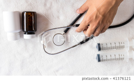 equipment for support people sick with stethoscope equipment for support people sick with stethoscope 41376121