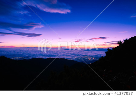 Dawn on the mountain 41377057