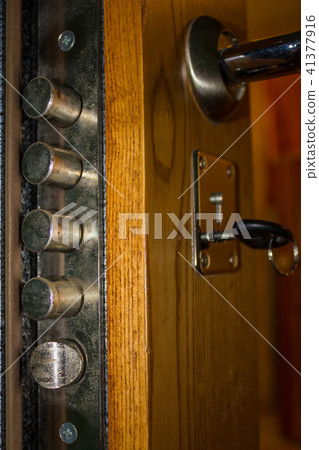Secure front door. Secure front door. 41377916