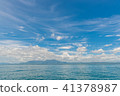 Tropical beach Sea,Sand and summer day 41378987