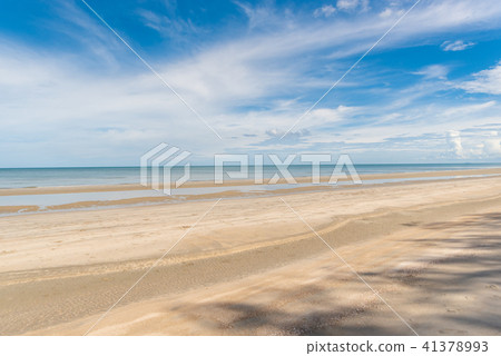 Tropical beach Sea,Sand and summer day 41378993