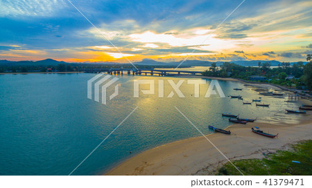 Sarasin bridge conect Phuket and Pang Nga Sarasin bridge conect Phuket and Pang Nga 41379471