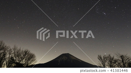 Mt. Fuji at night Mt. Fuji at night 41381446