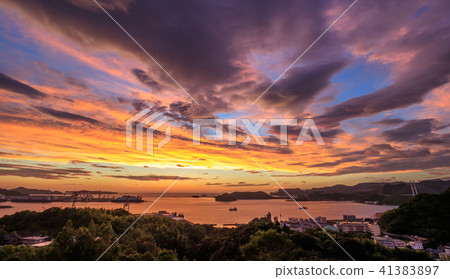 Sunset of Nagasaki Sunset of Nagasaki 41383897