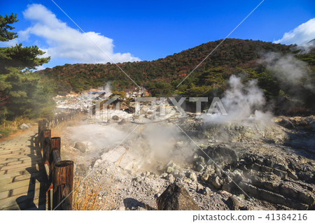Unzen hell @ Unzen city, Nagasaki prefecture Unzen hell @ Unzen city, Nagasaki prefecture 41384216