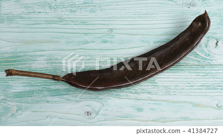 a stand for Indian incense on a wooden background 41384727