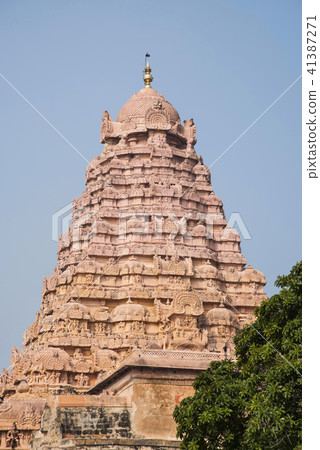 Outer view of Shiva temple, Gangaikonda Cholapuram 41387271