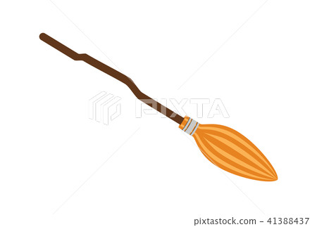 Short Brush of Bound Straw Icon Isolated on White Short Brush of Bound Straw Icon Isolated on White 41388437