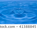 Ripple after droplets fall 41388845