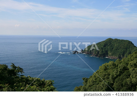 Scenery from Yokonami Skyline in Kochi Prefecture Scenery from Yokonami Skyline in Kochi Prefecture 41388936