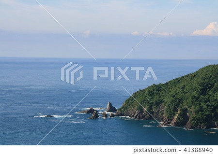 Scenery from Yokonami Skyline in Kochi Prefecture Scenery from Yokonami Skyline in Kochi Prefecture 41388940