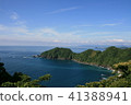 Scenery from Yokonami Skyline in Kochi Prefecture 41388941