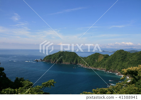 Scenery from Yokonami Skyline in Kochi Prefecture Scenery from Yokonami Skyline in Kochi Prefecture 41388941